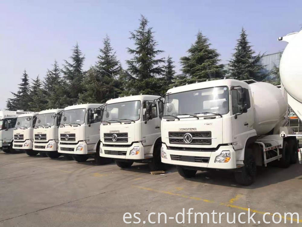 10 Cbm Dongfeng 6x4 Concrete Mixer Truck 6